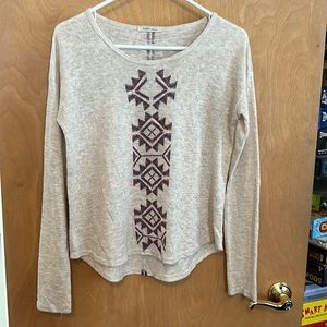 Boutique Long Sleeve Top Cozy Casual